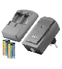 NAB CR123 HQ nabje + 2x AKU