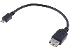KAB USB-AZ/USB MICRO-V 20cm OTG