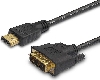 KAB HDMI-V/DVI-D-V 1.5m gold