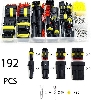 Sada vodotsnch konektor 1-4 piny - 192 dl