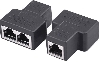 LAN-ROZD-1Z/2Z 8P8 RJ45-HQ redukce