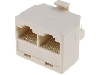 LAN-ROZD-1V/2Z 8P8 RJ45 redukce - doprodej