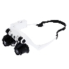 Zvtovac brle s lupou 10-25x LED bl - nor 25